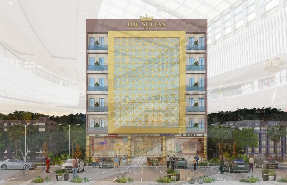 The Sultan Bahria Town Islamabad front elevation