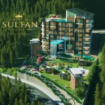 Luxury apartment in Galiyat front elevation - The Sultan Galiyat
