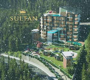 Snowfall in Galiyat - Invest in Luxury Apartments Today